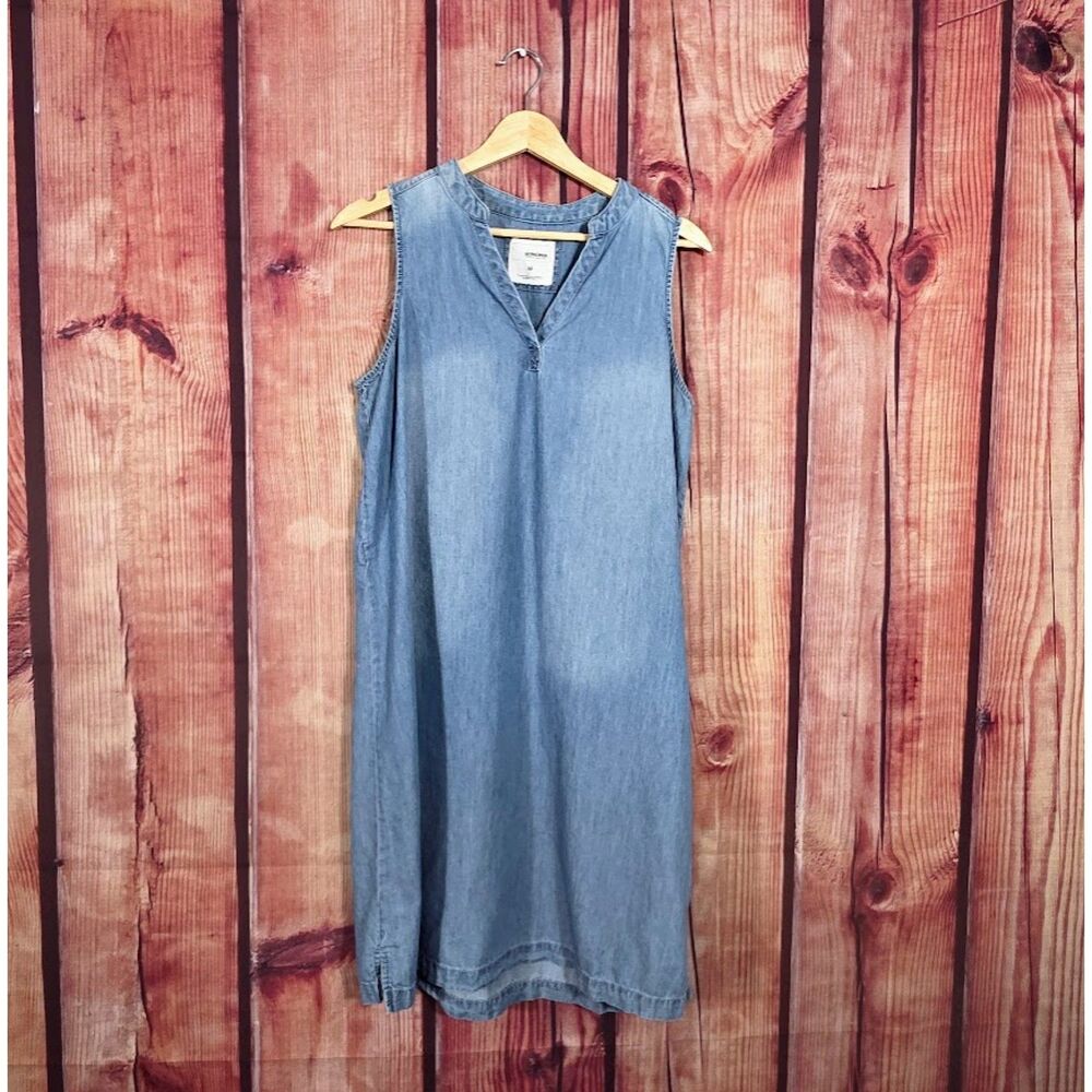 Sonoma Sleeveless Denim Tunic Dress M